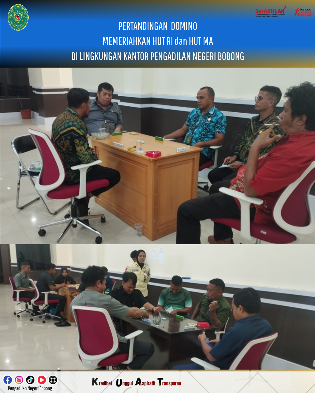 KEGIATAN MENYAMBUT HUT RI dan HUT MA